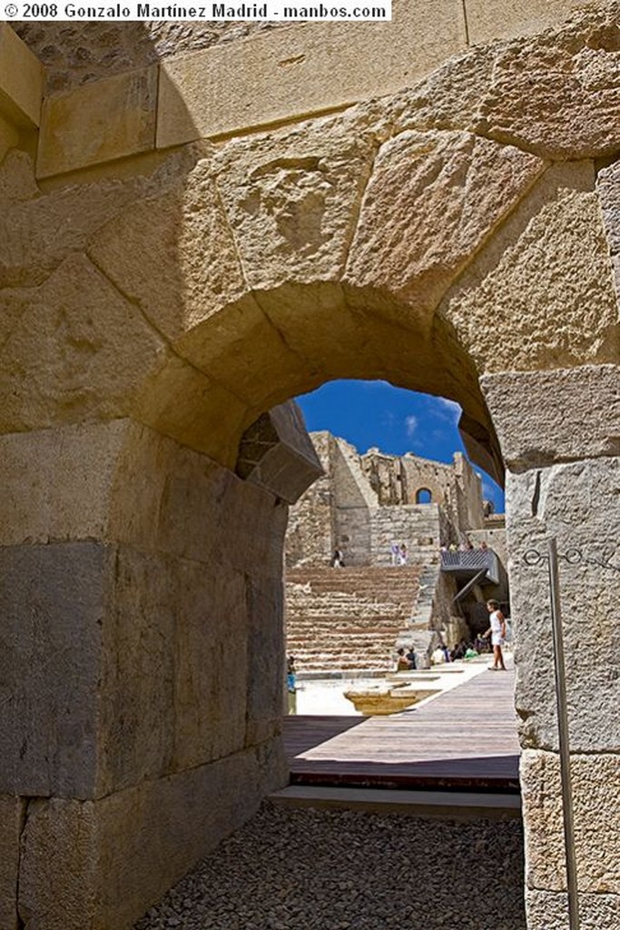 Cartagena
Detalle de columna y capitel del Teatro Romano.
Murcia