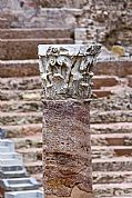 Camara Canon EOS 30D
Detalle de columna y capitel del Teatro Romano.
Gonzalo Martínez Madrid
CARTAGENA
Foto: 17366