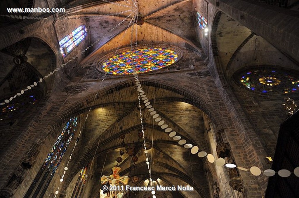 Palma de Mallorca 
Catedral  obra Miquel Barcelo 
Palma de Mallorca 