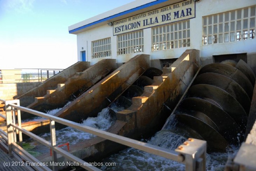 El Delta del Ebro
Hacia los Cultivos de Marisco del Fangar
Tarragona