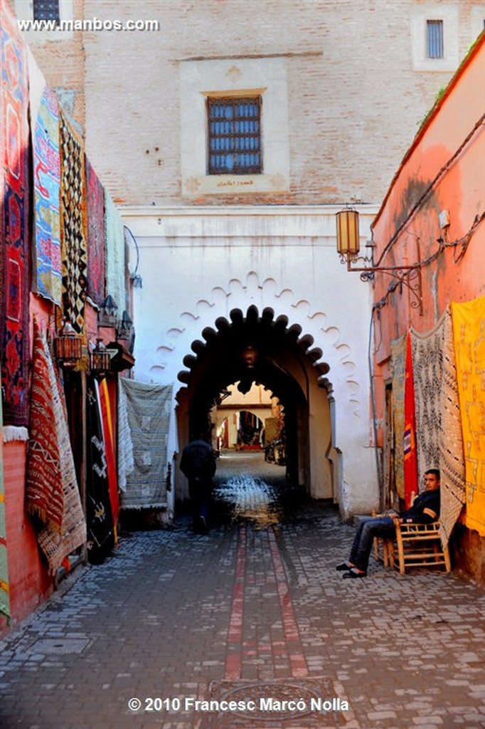 Marruecos 
callejuelas del zoco- marrakech
Marruecos 