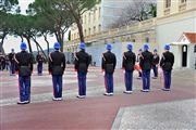 Relevo de La Guardia de Palacio , Monaco , Monaco 