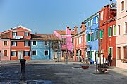 Las Casas Coloreadas, Burano, Italia