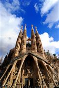 Basilica de La Sagrada Familia , Barcelona , España 