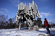 Monumento a Sibelius, Helsinki, Finlandia