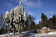 Monumento a Sibelius, Helsinki, Finlandia