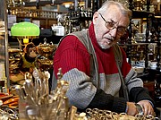 Mercado de antiguedades, Helsinki, Finlandia