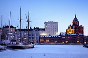 Muelle de Pohjoissatama, Helsinki, Finlandia