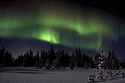 Aurora boreal, Aurora boreal, Finlandia