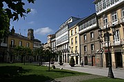 Plaza del Campo Castelo, Lugo, España