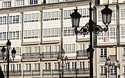 Plaza Mayor, Lugo, España