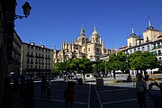 Plaza Mayo, Segovia, España