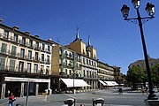 Plaza Mayor de Segovia, Segovia, España