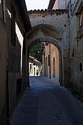 Calle Velarde, Segovia, España