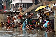 Rio Ganjes, Varanasi, India