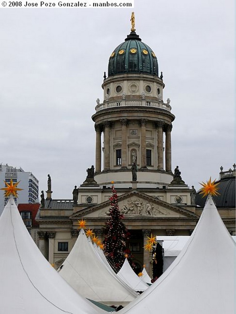 Foto de Berlin, Gendarmen Markt, Alemania - Dulce Navidad