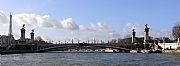 Puente Alexandre III, Paris, Francia