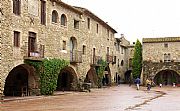 Plaza Jaume I, Monells, España