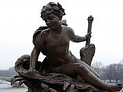 Puente Alexandre III, Paris, Francia