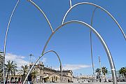 Plaza Europa, Barcelona, España