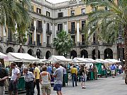 Plaza Real, Barcelona, España