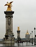 Invalides y Puente Alexandre III, Paris, Francia