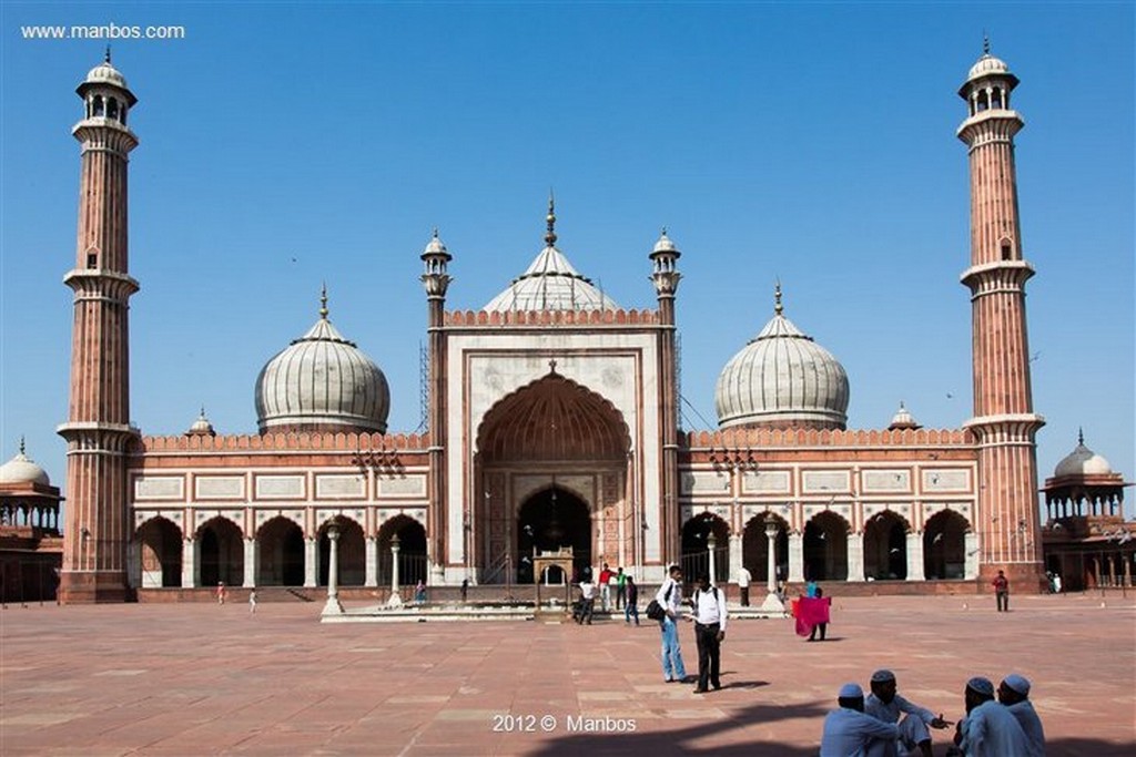 Nueva Delhi
Jama Masjid, Mezquita del viernes
Nueva Delhi