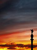 Plaza de Colón, Barcelona, España