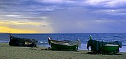 Playa de Badalona, Badalona, España