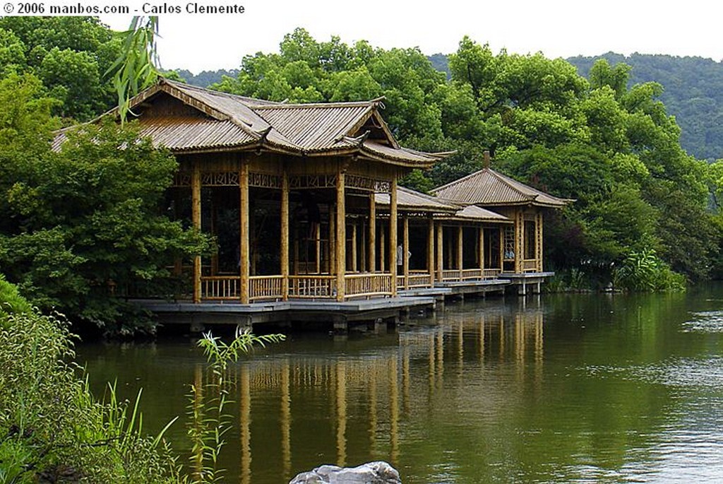 Foto de Hangzhou, China - Lago Oeste-Xi Hu