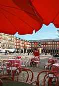 Plaza Mayor de Madrid, Madrid, España