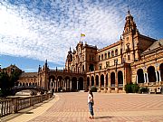 Plaza España, Sevilla, España