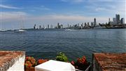 Vista de La Cartagena Moderna , Cartagena , Colombia 