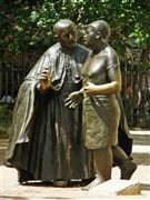 Escultura de San Pedro Claver , Cartagena , Colombia 