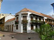 Calle Tipica , Cartagena , Colombia 