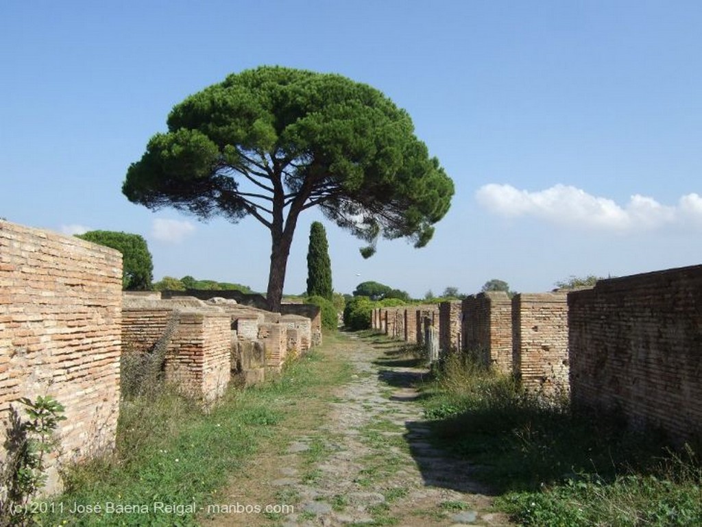 Ostia Antica
Muros del castrum
Roma