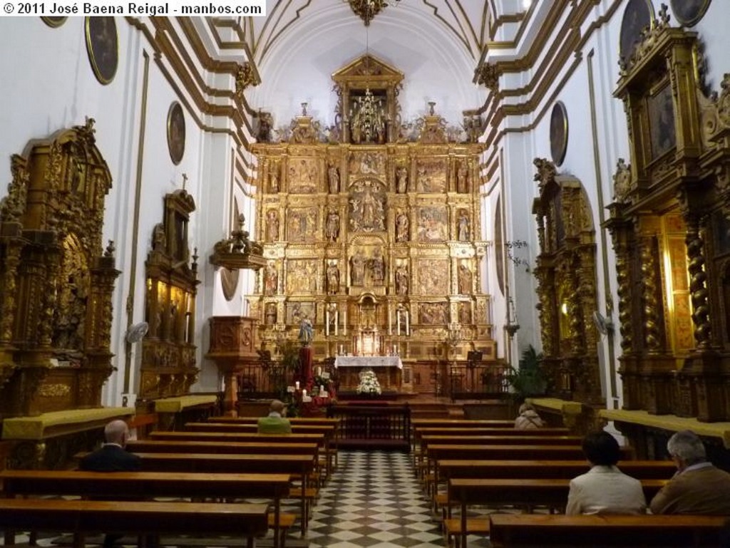 Foto de Malaga, Iglesia del Sagrario, España - Retablo plateresco