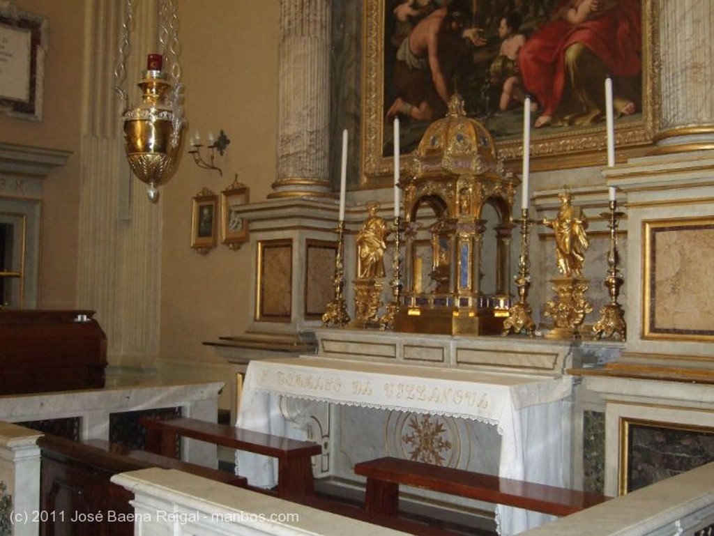 Castel Gandolfo
Retablo del altar mayor
Lazio