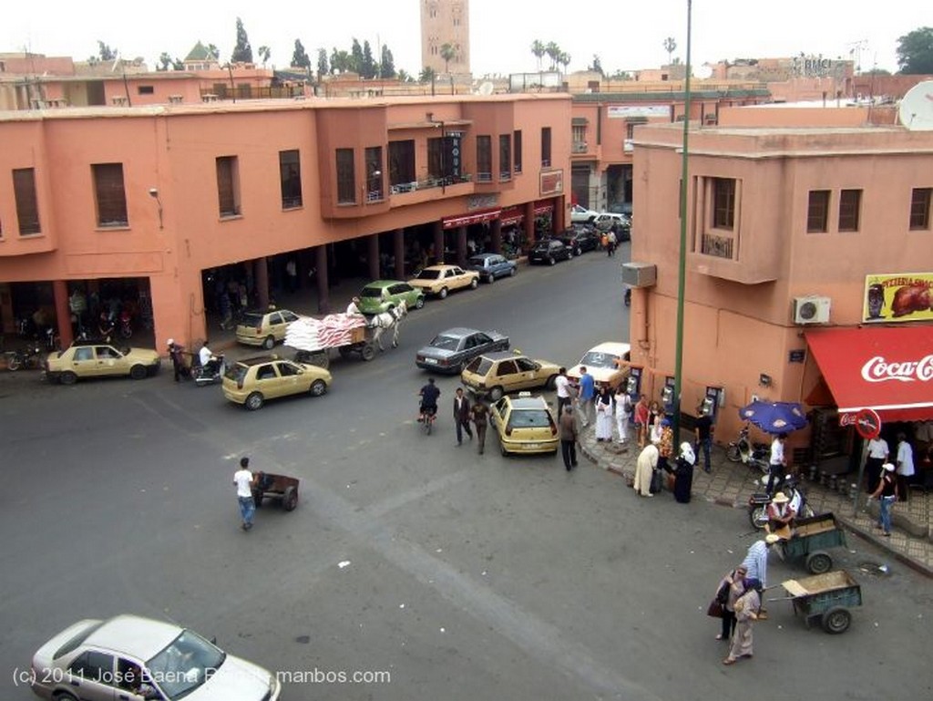 Marrakech
Minarete de la Koutoubia
Marrakech