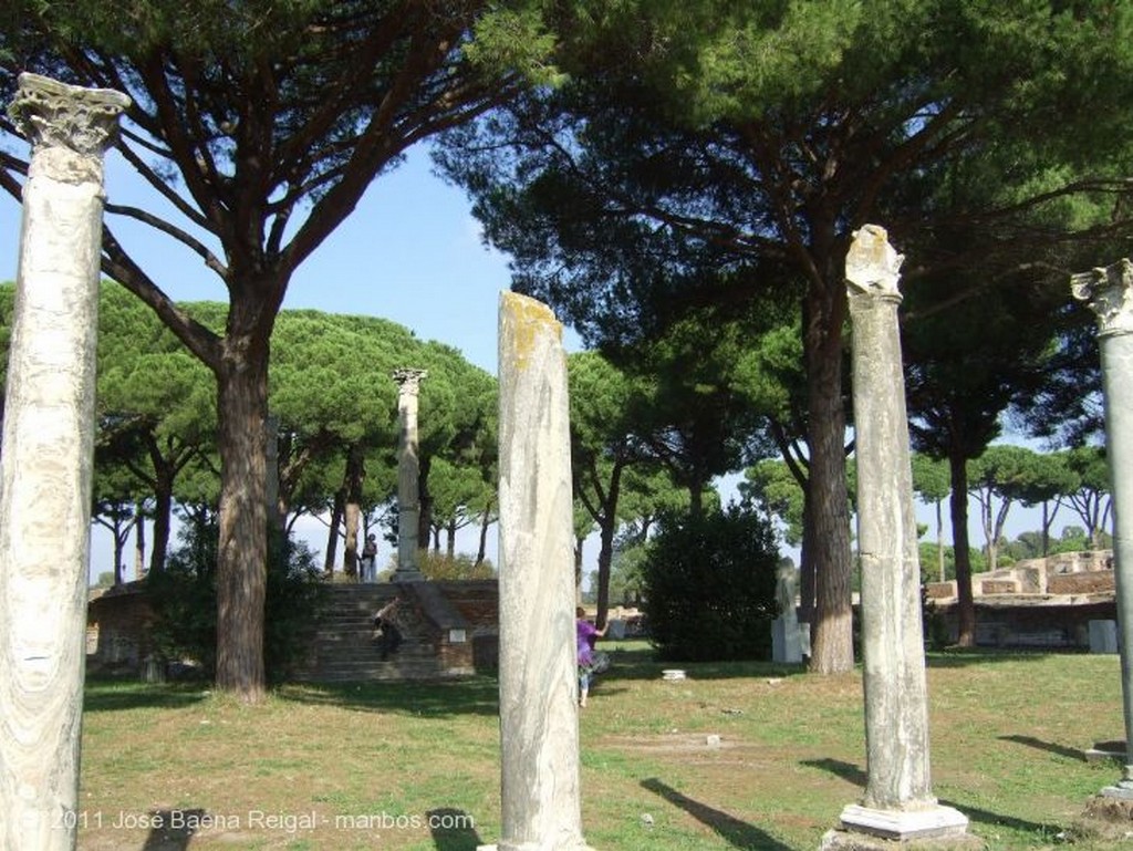 Ostia Antica
Podium de la escena
Roma