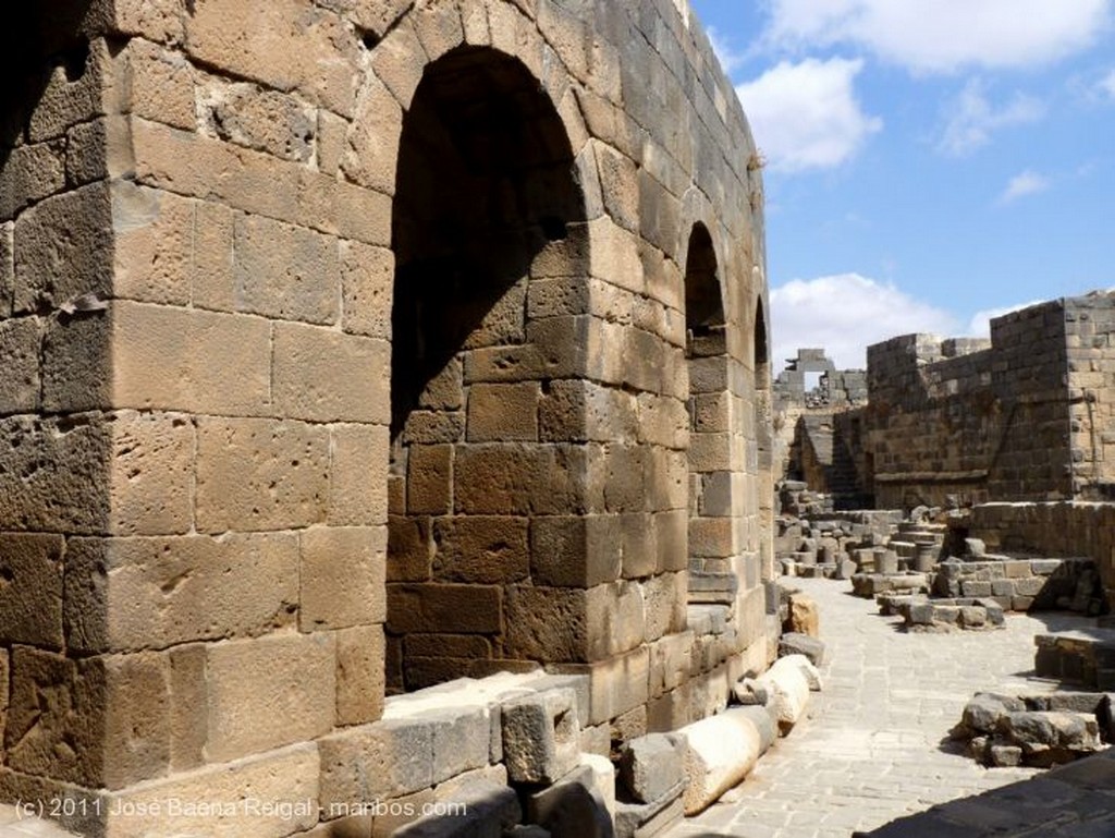 Bosra
Escenario desde la terraza
Dera