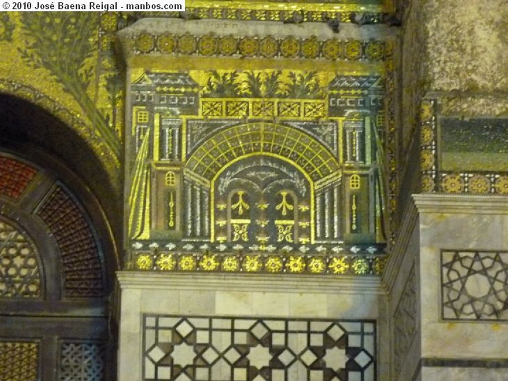 Damasco
Mosaicos de la fachada principal
Damasco