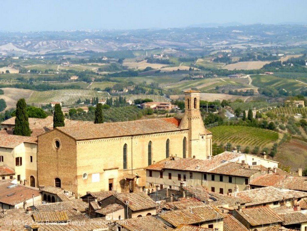 San Gimignano
Puerta en la muralla
Siena