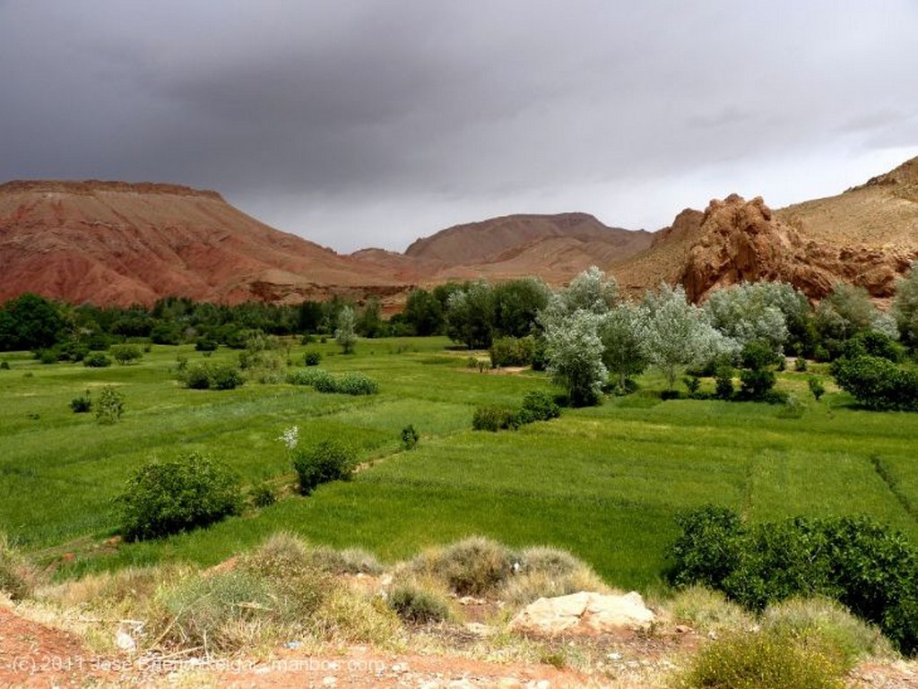 Gargantas del Dades
Cerro testigo
Alto Atlas