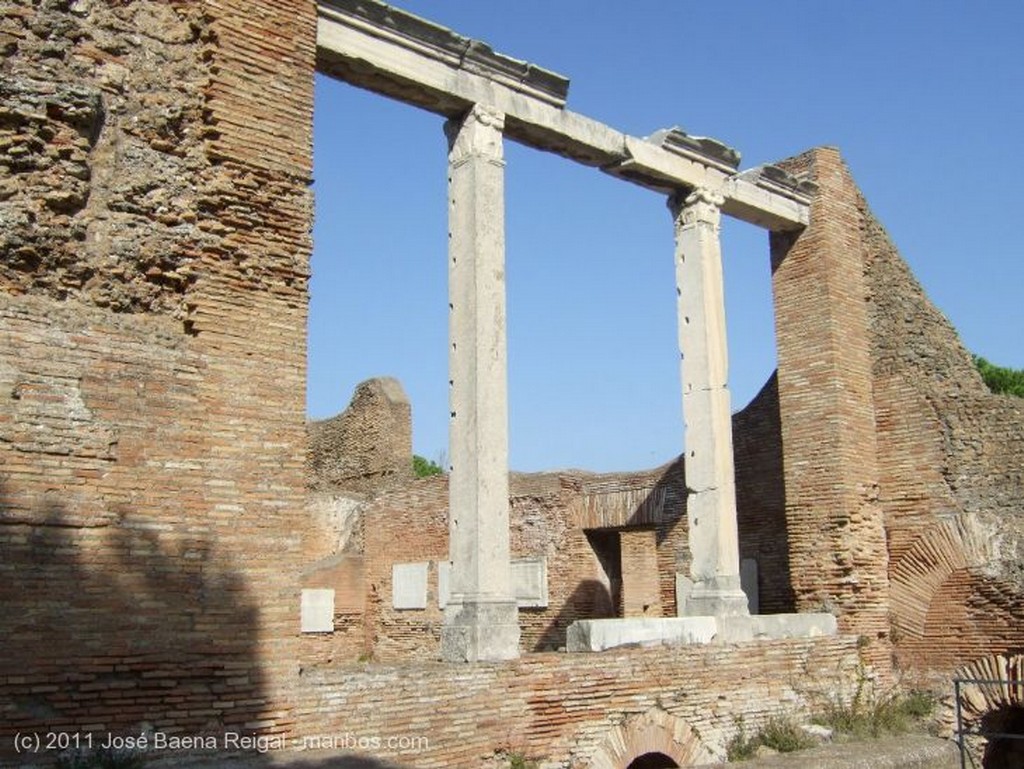 Ostia Antica
Horizonte de ruinas
Roma