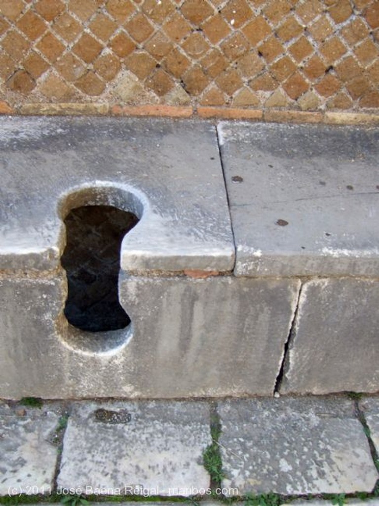 Ostia Antica
Con agua corriente
Roma
