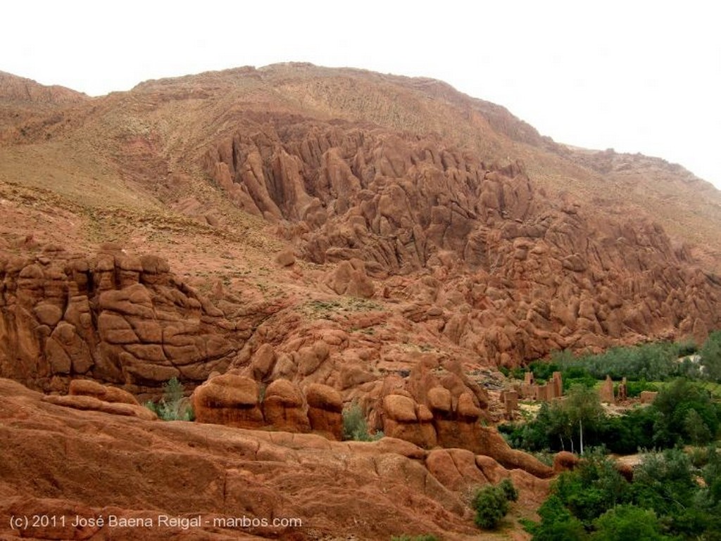Gargantas del Dades
Alto en el camino
Alto Atlas