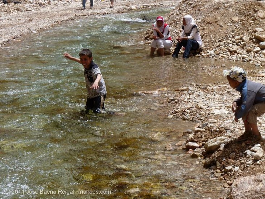 Gargantas del Todra
Las aguas del Todra
Ouarzazate