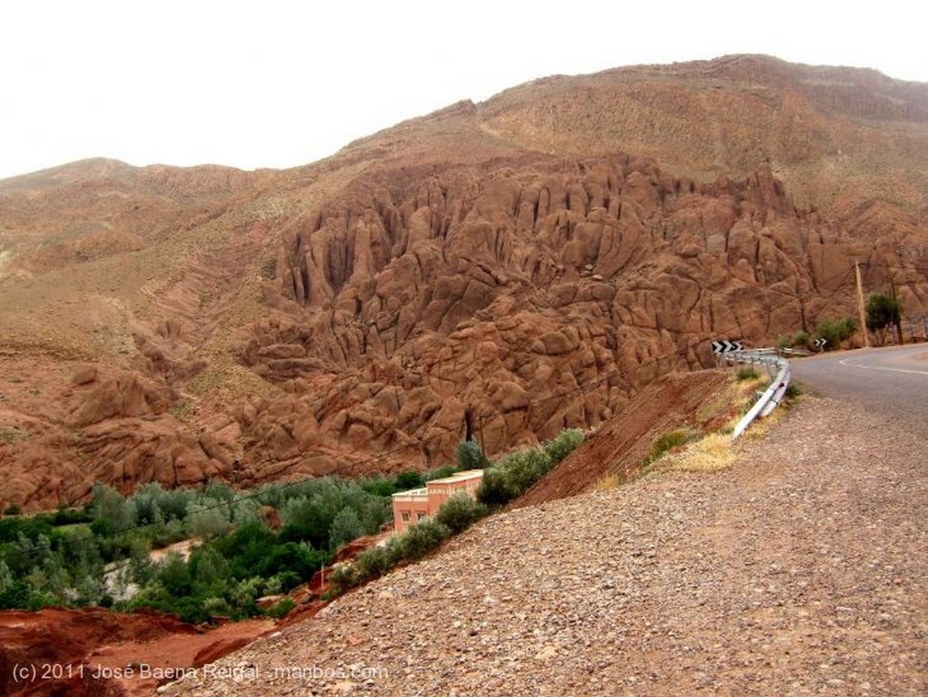 Gargantas del Dades
Mimetismo con el terreno
Alto Atlas