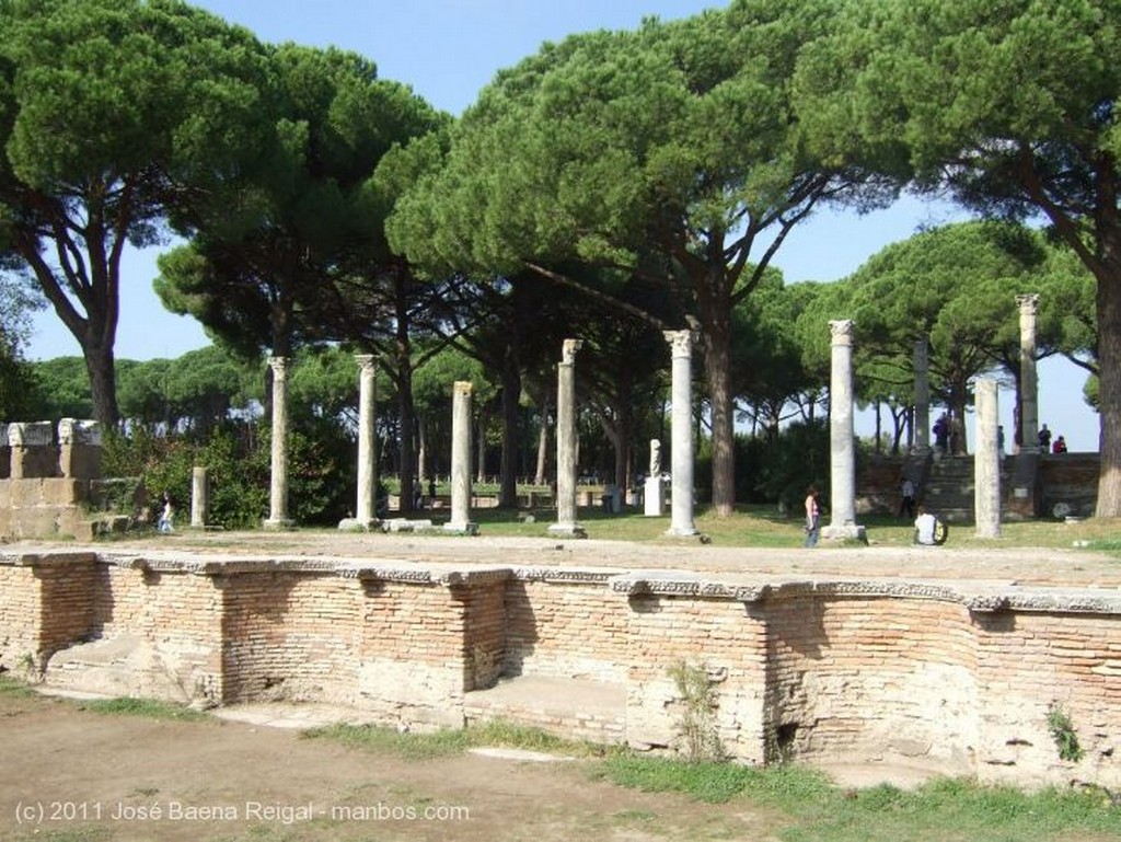 Ostia Antica
Desde la cavea
Roma